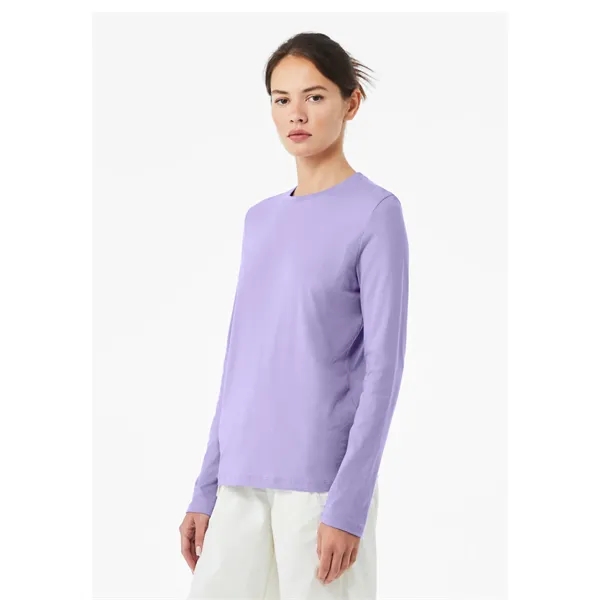 Bella + Canvas Ladies' Jersey Long-Sleeve T-Shirt - Bella + Canvas Ladies' Jersey Long-Sleeve T-Shirt - Image 65 of 68