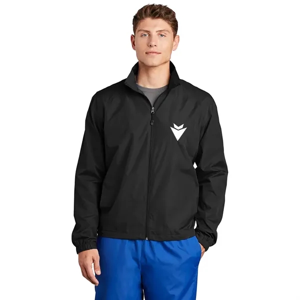 Sport-Tek® Full-Zip Wind Jacket - Sport-Tek® Full-Zip Wind Jacket - Image 0 of 6