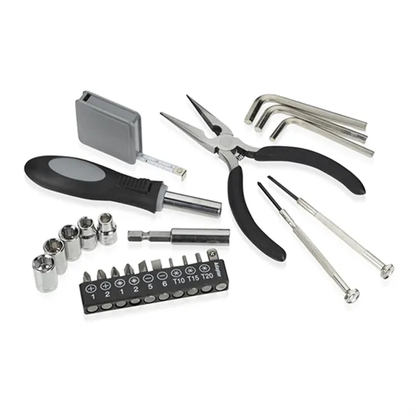 24 Piece Tire Shaped Tool Kit - 24 Piece Tire Shaped Tool Kit - Image 4 of 4