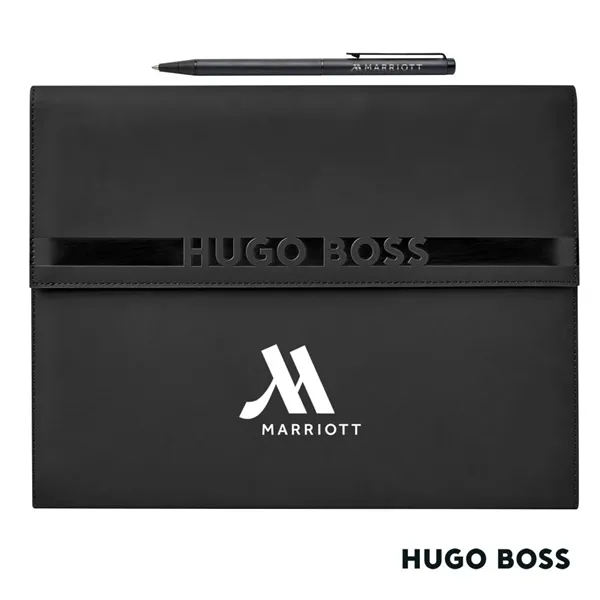 Hugo Boss® Cloud Ballpoint Pen & A4 Folder Set - Hugo Boss® Cloud Ballpoint Pen & A4 Folder Set - Image 0 of 1