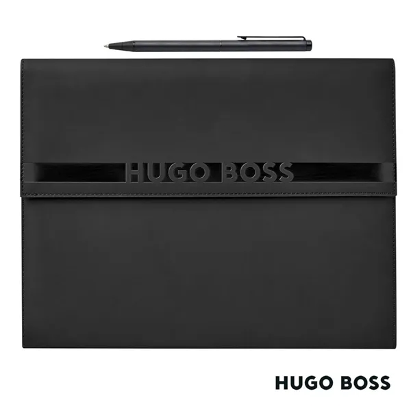Hugo Boss® Cloud Ballpoint Pen & A4 Folder Set - Hugo Boss® Cloud Ballpoint Pen & A4 Folder Set - Image 1 of 1