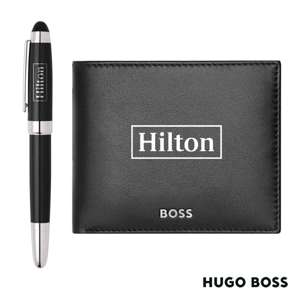 Hugo Boss® Rollerball Pen & Wallet Set - Hugo Boss® Rollerball Pen & Wallet Set - Image 0 of 1