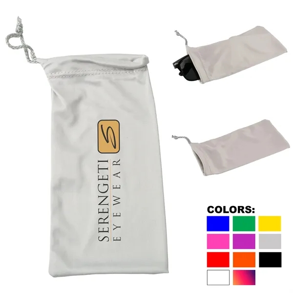 Drawstring Microfiber Pouch - Drawstring Microfiber Pouch - Image 0 of 2