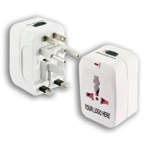 Universal Travel Adapter With Surge Protector - Universal Travel Adapter With Surge Protector - Image 1 of 3