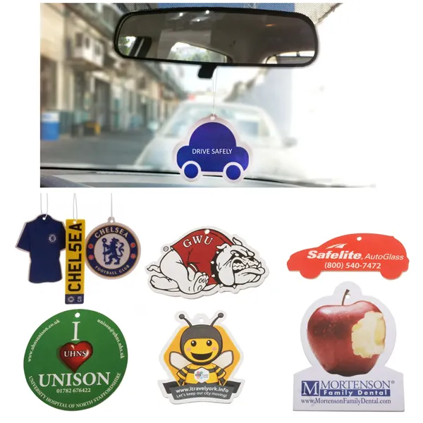 Custom Shape Perfume Car Air Freshener - Custom Shape Perfume Car Air Freshener - Image 0 of 4