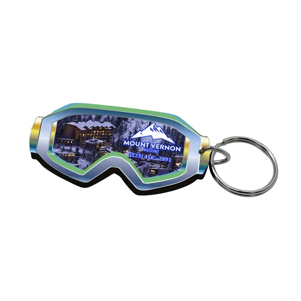 1/8" Ultra Vivid Recycled Wood Keychains - 1/8" Ultra Vivid Recycled Wood Keychains - Image 2 of 11