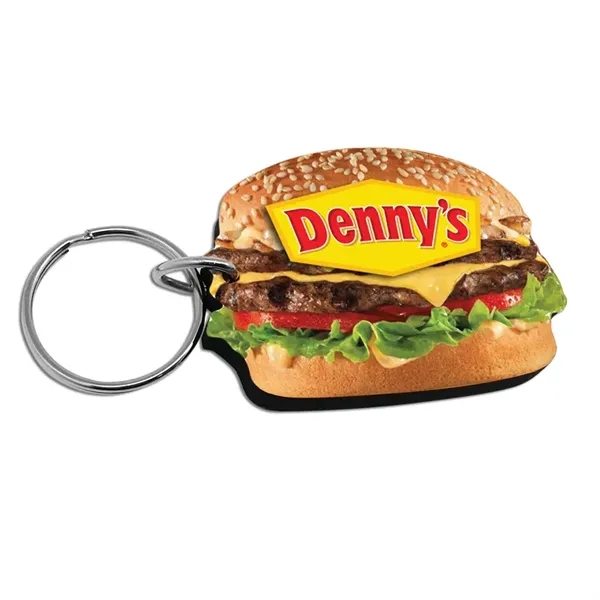 1/8" Ultra Vivid Recycled Wood Keychains - 1/8" Ultra Vivid Recycled Wood Keychains - Image 4 of 11