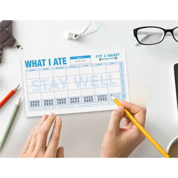 Post-it® Custom Printed Organizational Notes - 10" x 6"