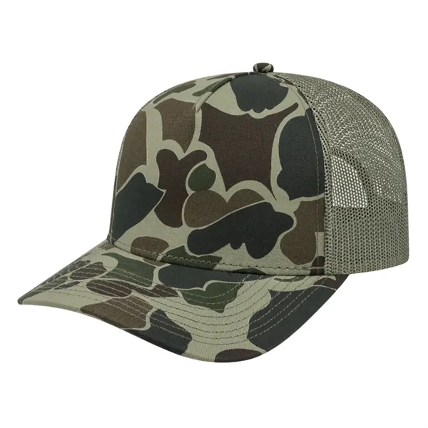 Duck Camo Trucker Cap - Duck Camo Trucker Cap - Image 3 of 4