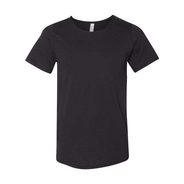 BELLA + CANVAS Raw Neck Tee - BELLA + CANVAS Raw Neck Tee - Image 10 of 22