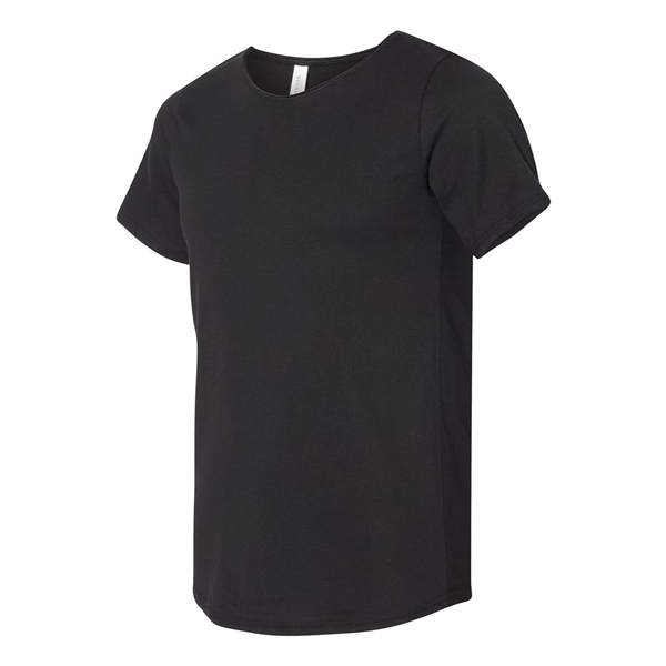 BELLA + CANVAS Raw Neck Tee - BELLA + CANVAS Raw Neck Tee - Image 11 of 22
