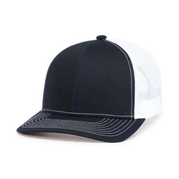 Contrast Stitch Trucker Snapback Cap - Contrast Stitch Trucker Snapback Cap - Image 5 of 27