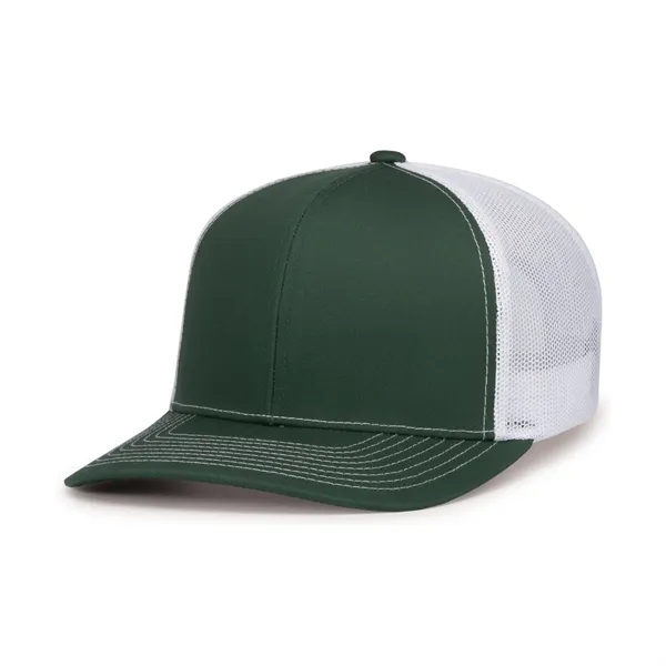 Contrast Stitch Trucker Snapback Cap - Contrast Stitch Trucker Snapback Cap - Image 10 of 27