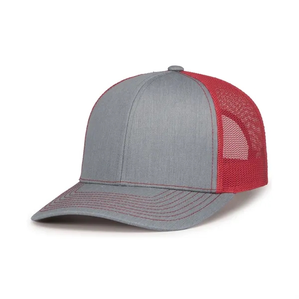 Contrast Stitch Trucker Snapback Cap - Contrast Stitch Trucker Snapback Cap - Image 15 of 27