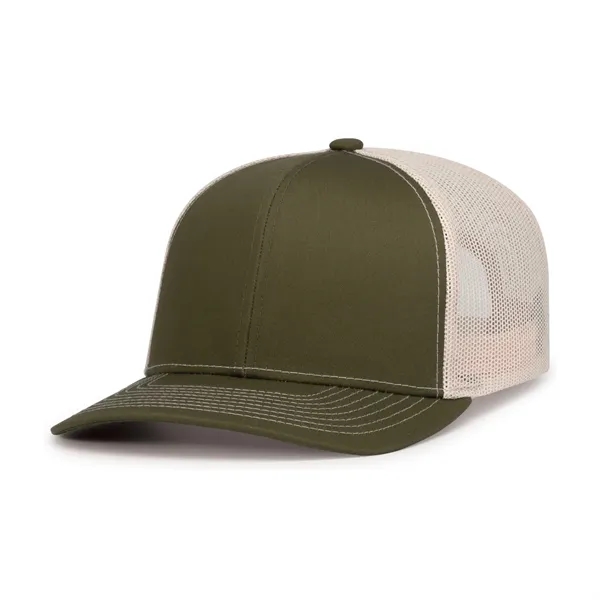 Contrast Stitch Trucker Snapback Cap - Contrast Stitch Trucker Snapback Cap - Image 17 of 27