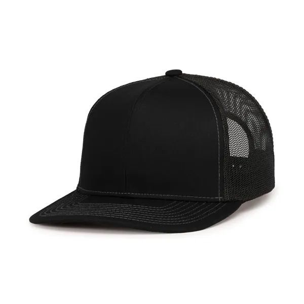 Contrast Stitch Trucker Snapback Cap - Contrast Stitch Trucker Snapback Cap - Image 18 of 27