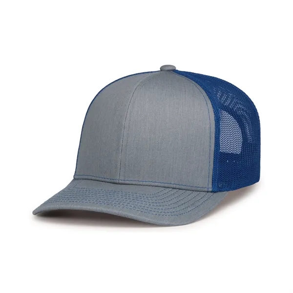 Contrast Stitch Trucker Snapback Cap - Contrast Stitch Trucker Snapback Cap - Image 19 of 27