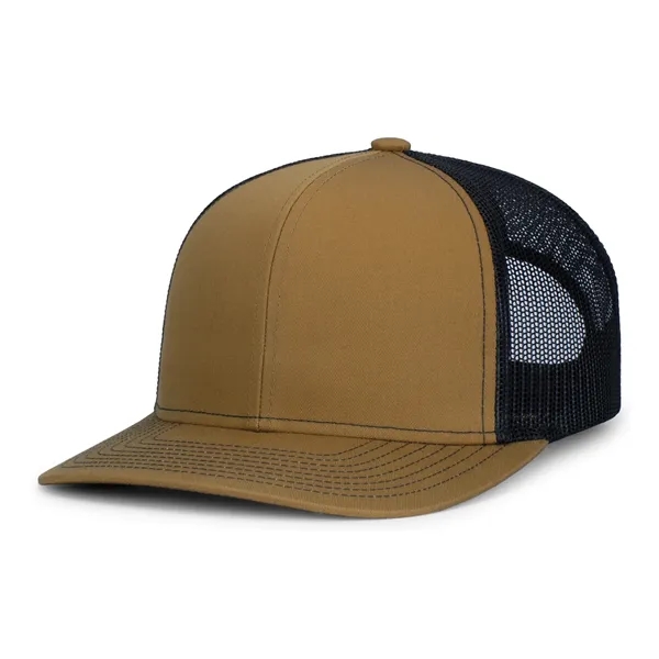 Contrast Stitch Trucker Snapback Cap - Contrast Stitch Trucker Snapback Cap - Image 21 of 27
