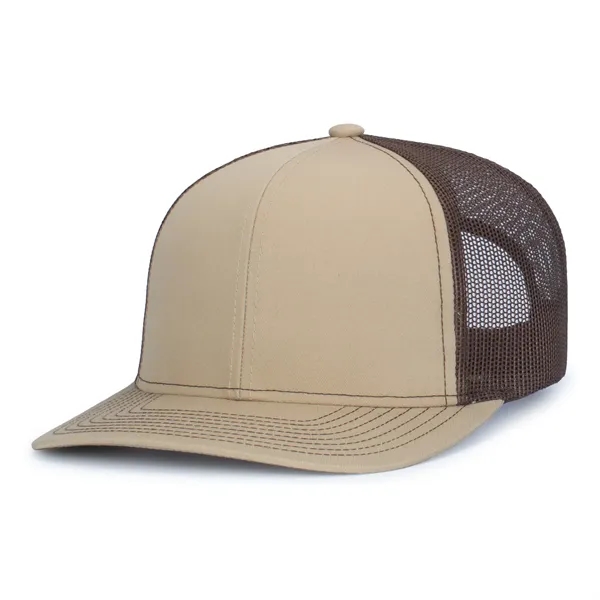 Contrast Stitch Trucker Snapback Cap - Contrast Stitch Trucker Snapback Cap - Image 22 of 27
