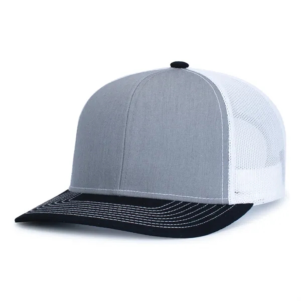 Contrast Stitch Trucker Snapback Cap - Contrast Stitch Trucker Snapback Cap - Image 24 of 27