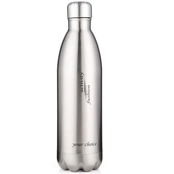 17 Oz. Stainless Insulated Water Vacuum Flask Coke Bottle - 17 Oz. Stainless Insulated Water Vacuum Flask Coke Bottle - Image 4 of 5