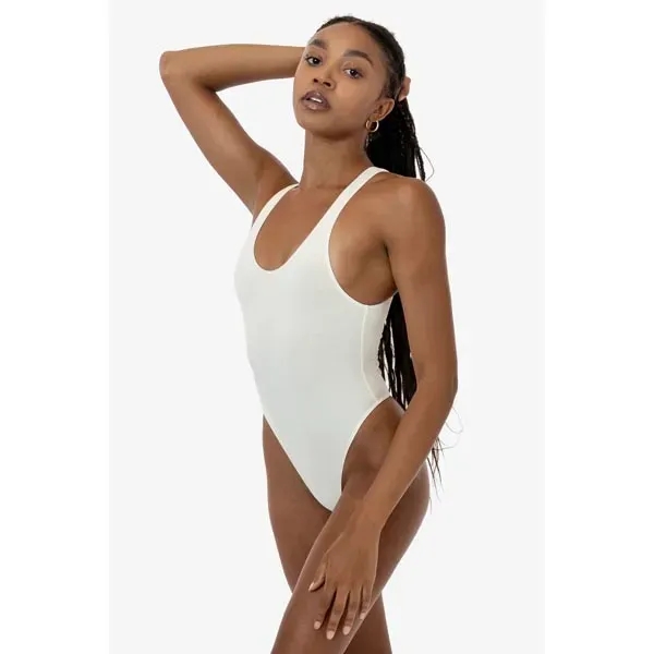 Women's Tank Thong Bodysuit - Women's Tank Thong Bodysuit - Image 3 of 15
