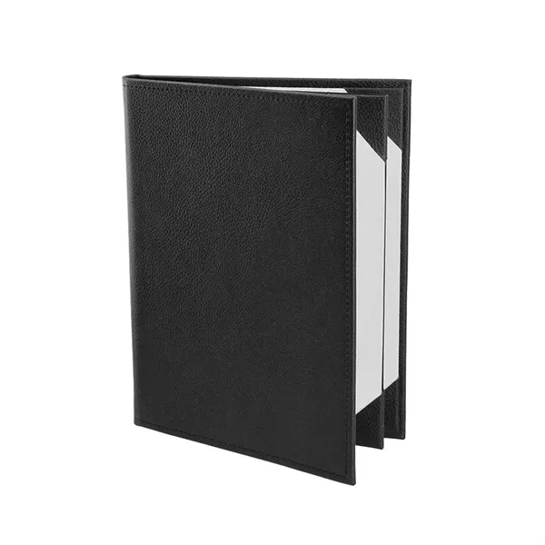 6 Pages Leather Menu Covers Holders Fit For 8.5 X 11 - 6 Pages Leather Menu Covers Holders Fit For 8.5 X 11 - Image 2 of 2