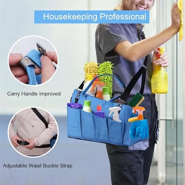 Large Hands-Free All-in-One Wearable Cleaning Caddy - Large Hands-Free All-in-One Wearable Cleaning Caddy - Image 2 of 2