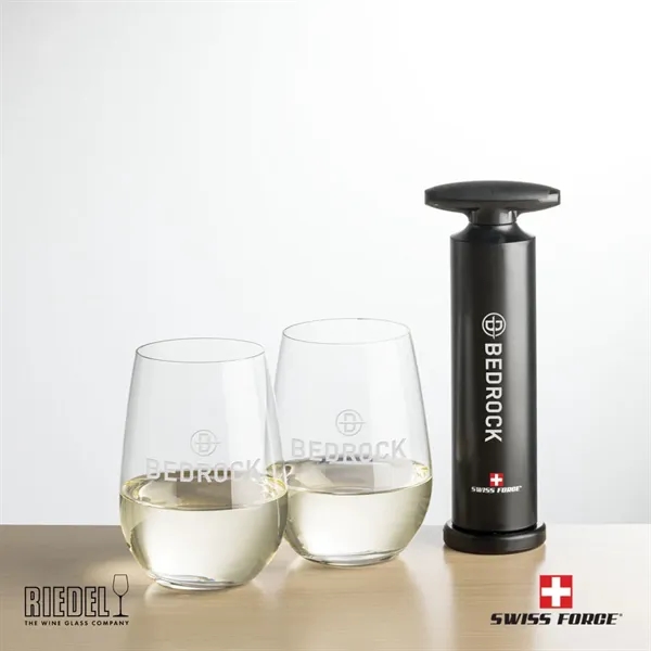 Swiss Force® Effortless Opener & RIEDEL Stemless - Swiss Force® Effortless Opener & RIEDEL Stemless - Image 0 of 5
