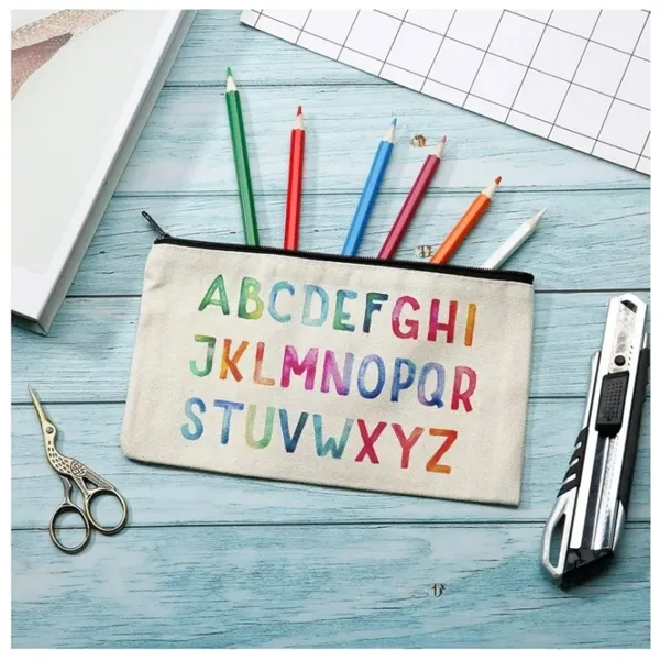 Canvas Pencil Case - Canvas Pencil Case - Image 3 of 3