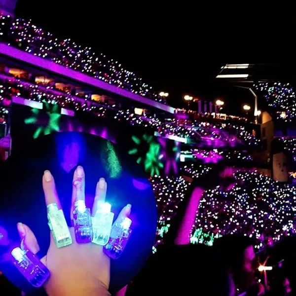 LED Light Up Finger Ring Toys - LED Light Up Finger Ring Toys - Image 2 of 9
