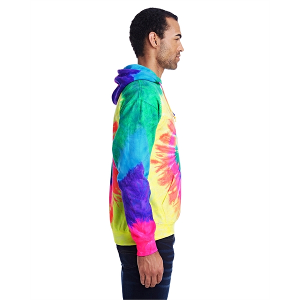 Tie-Dye Adult Tie-Dyed Pullover Hooded Sweatshirt - Tie-Dye Adult Tie-Dyed Pullover Hooded Sweatshirt - Image 24 of 84
