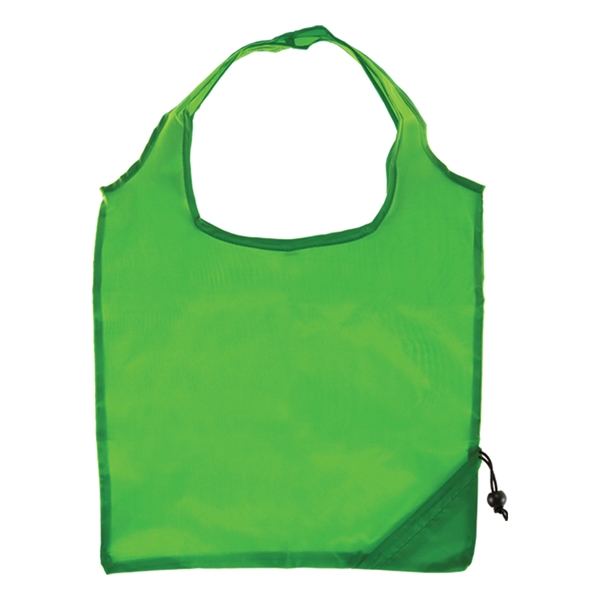 Capri - Foldaway Shopping Tote Bag - 210D Polyester - Capri - Foldaway Shopping Tote Bag - 210D Polyester - Image 7 of 9