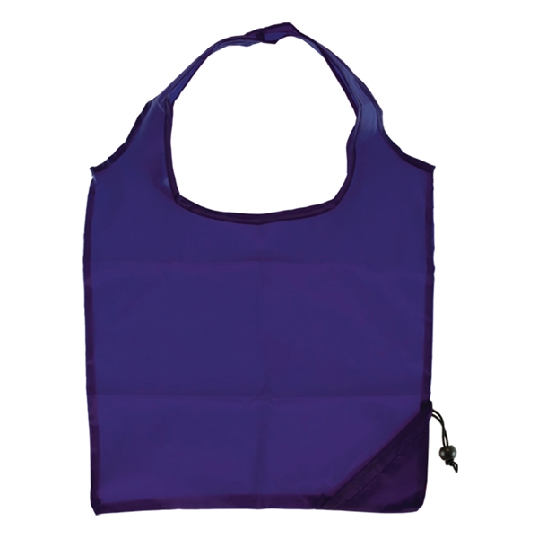 Capri - Foldaway Shopping Tote Bag - 210D Polyester - Capri - Foldaway Shopping Tote Bag - 210D Polyester - Image 8 of 9