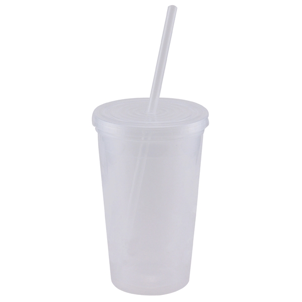 Explore - 16 Oz. Double Wall Tumbler Cup - Explore - 16 Oz. Double Wall Tumbler Cup - Image 2 of 12