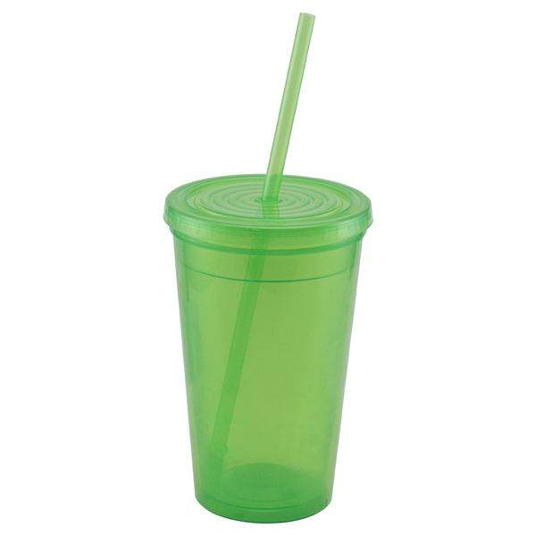 Explore - 16 Oz. Double Wall Tumbler Cup - Explore - 16 Oz. Double Wall Tumbler Cup - Image 12 of 12