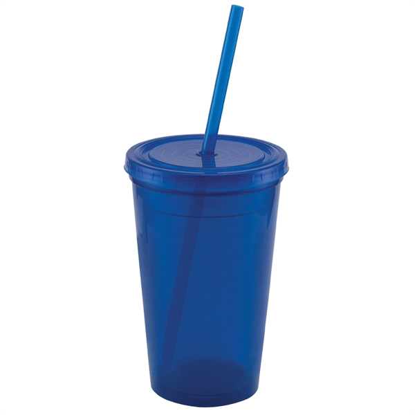 Explore - 16 Oz. Double Wall Tumbler Cup - Explore - 16 Oz. Double Wall Tumbler Cup - Image 4 of 12