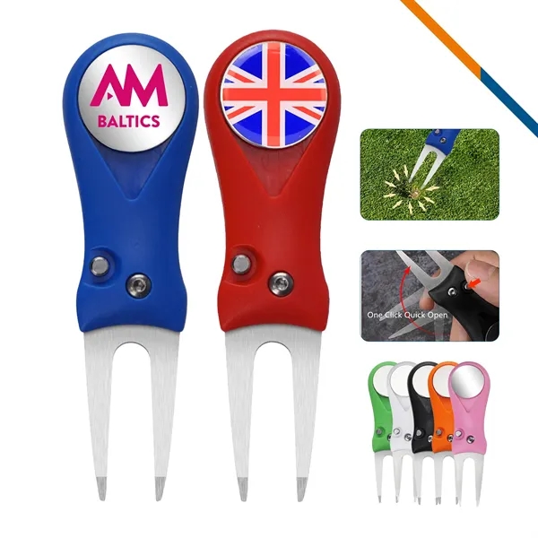 Clifo Ball Marker Golf Divot Tool - Clifo Ball Marker Golf Divot Tool - Image 0 of 9