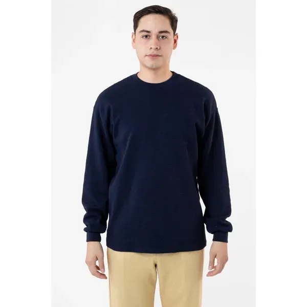 Men's Heavy Thermal Crew Neck - Men's Heavy Thermal Crew Neck - Image 6 of 6