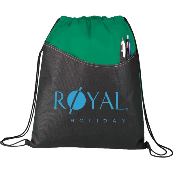 Rivers Non-Woven Drawstring Bag - Rivers Non-Woven Drawstring Bag - Image 6 of 6