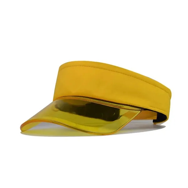 Pvc Solar Transparent Bingo Visor Poker Sun Hat - Pvc Solar Transparent Bingo Visor Poker Sun Hat - Image 4 of 4
