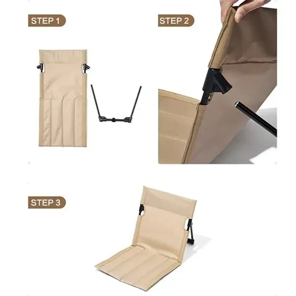 Folding Beach Lounger Chair - Folding Beach Lounger Chair - Image 1 of 5