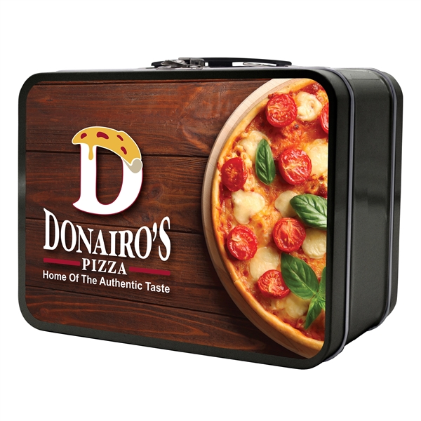 Custom Thin Retro Lunch Box