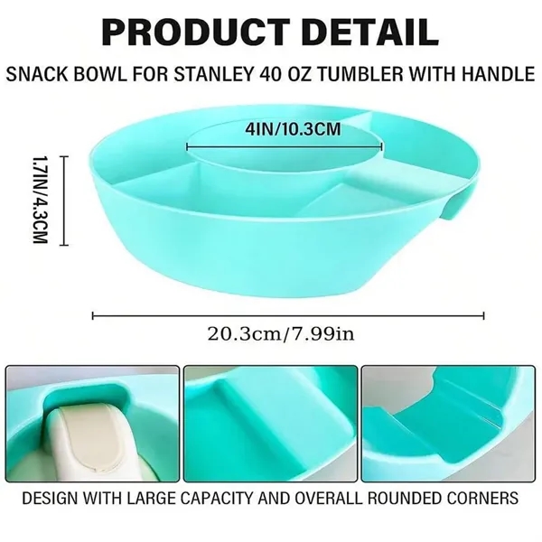 40 Oz Stanley Cup Snack Tray - 40 Oz Stanley Cup Snack Tray - Image 2 of 2