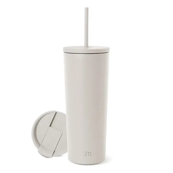 24 oz Simple Modern® Stainless Steel Insulated Straw Tumbler - 24 oz Simple Modern® Stainless Steel Insulated Straw Tumbler - Image 2 of 14