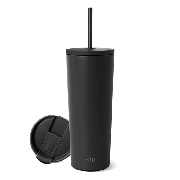 24 oz Simple Modern® Stainless Steel Insulated Straw Tumbler - 24 oz Simple Modern® Stainless Steel Insulated Straw Tumbler - Image 14 of 14