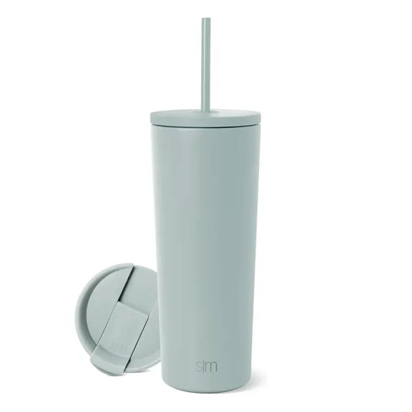 24 oz Simple Modern® Stainless Steel Insulated Straw Tumbler - 24 oz Simple Modern® Stainless Steel Insulated Straw Tumbler - Image 10 of 14