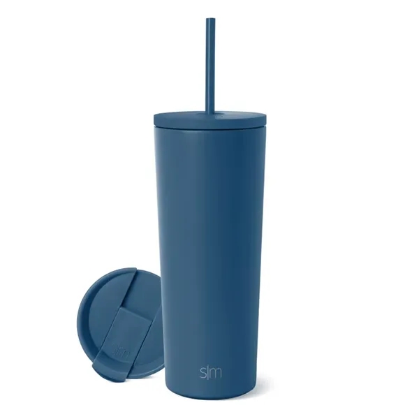 24 oz Simple Modern® Stainless Steel Insulated Straw Tumbler - 24 oz Simple Modern® Stainless Steel Insulated Straw Tumbler - Image 12 of 14