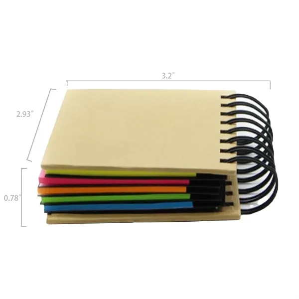 Pocket Size Spiral Sticky Note Pad - Pocket Size Spiral Sticky Note Pad - Image 1 of 2