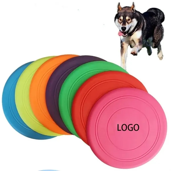 Soft Rubber Dog Frisbee - Soft Rubber Dog Frisbee - Image 0 of 4